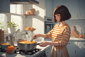 Seren vs. The Shrimp Soup: A Deliciously Chaotic Lunch Adventure