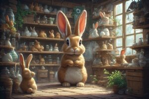 Double Trouble with Fluffy Hair: My Lionhead Rabbit Adventure